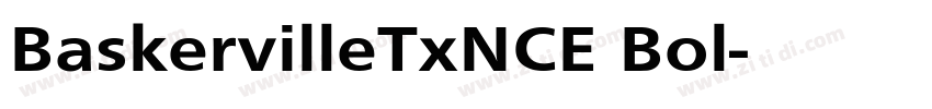 BaskervilleTxNCE Bol字体转换